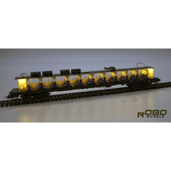 ROBO 200311 - Zestaw 2 wagonów do pociągu TLK Przemyślanin z oświetleniem, Skala H0