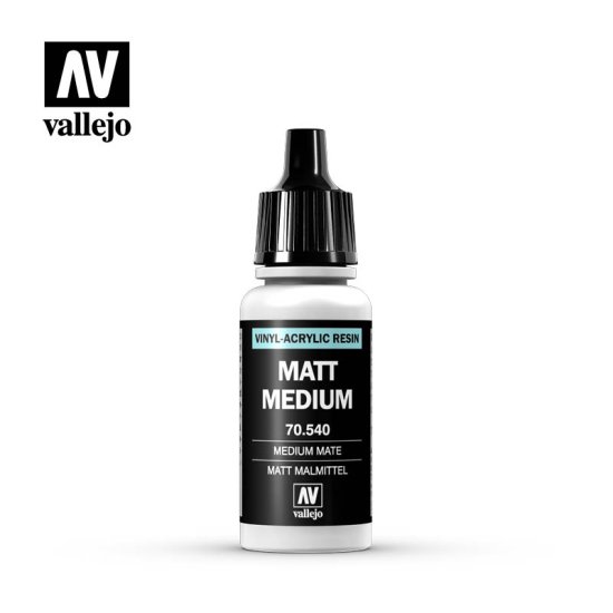 Vallejo " Auxiliaries " 70.540 Matt Medium 17 ml - rozszerza kolory