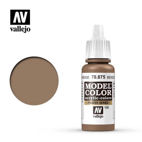 Vallejo Model Color 70.875 BEIGE BROWN 17 ml