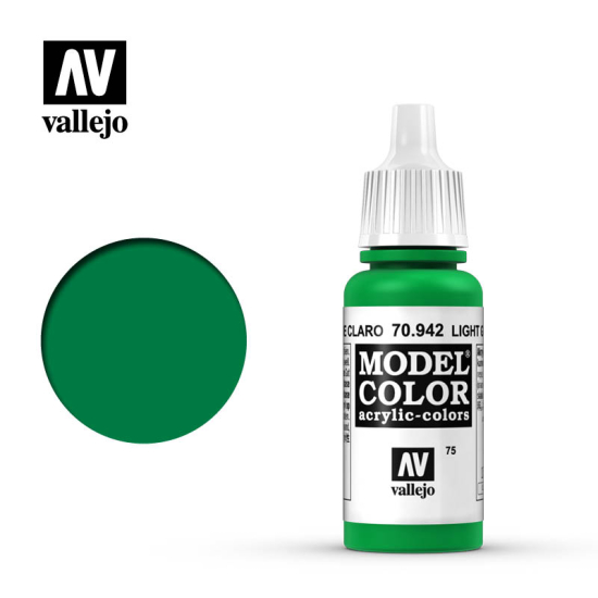 Vallejo Model Color 70.942 LIGHT GREEN 17 ml