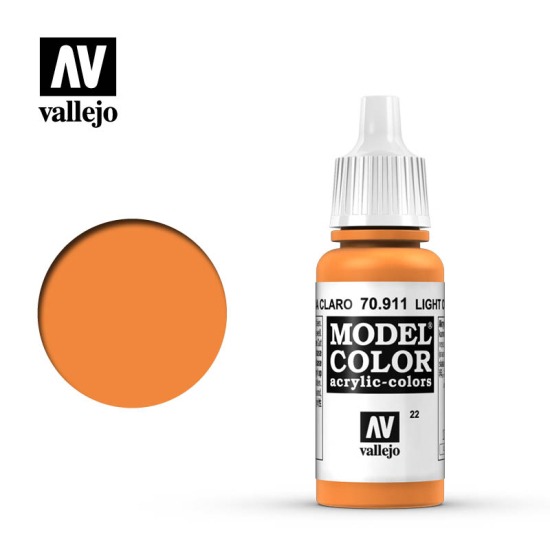 Vallejo Model Color 70.911 LIGHT ORANGE 17 ml