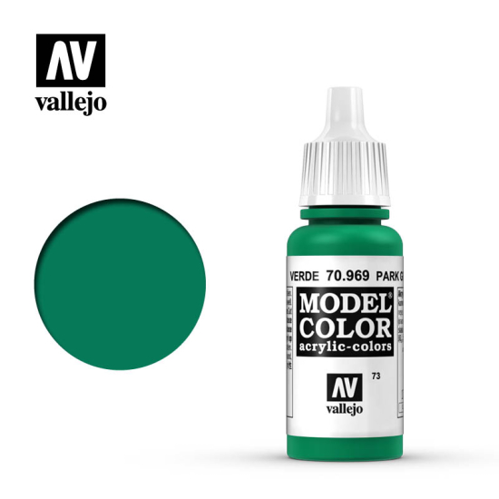 Vallejo Model Color 70.969 PARK GREEN FLAT 17 ml