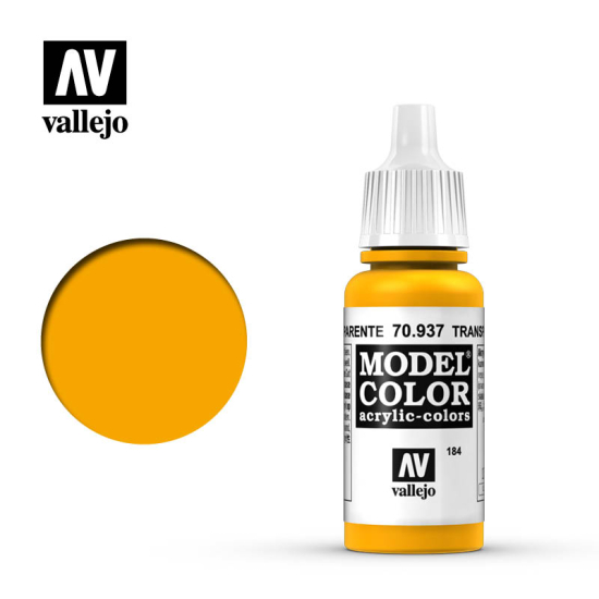 Vallejo Model Color 70.937 TRANSPARENT YELLOW 17 ml