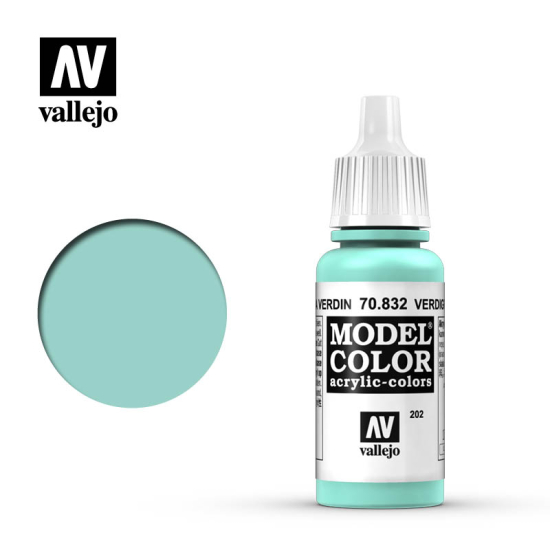 Vallejo Model Color 70.832 VERDIGRIS GLAZE 17 ml