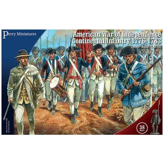 Perry Miniatures AW 250 - American War of Independence Continental Infantry 1776-1783