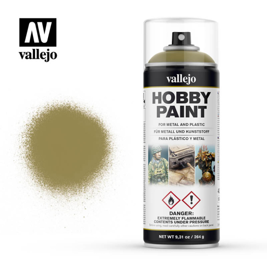 Vallejo Hobby Spray 28.001 Panzer Yellow 400 ml