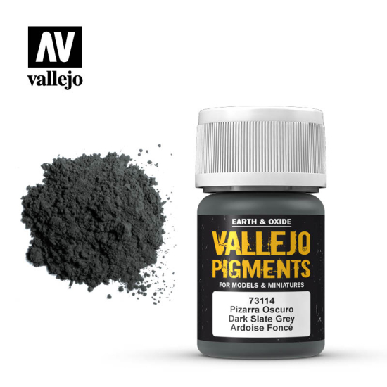 Vallejo Pigments 73.114 Dark Slate Grey 35 ml