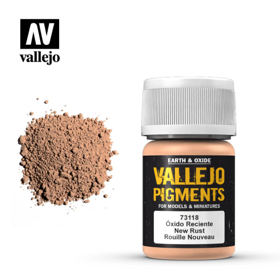 Vallejo Pigments 73.118 New Rust 35 ml