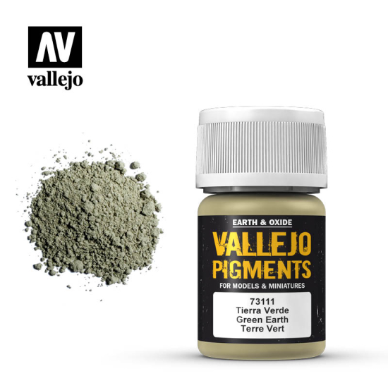 Vallejo Pigments 73.111 Green Earth 35 ml