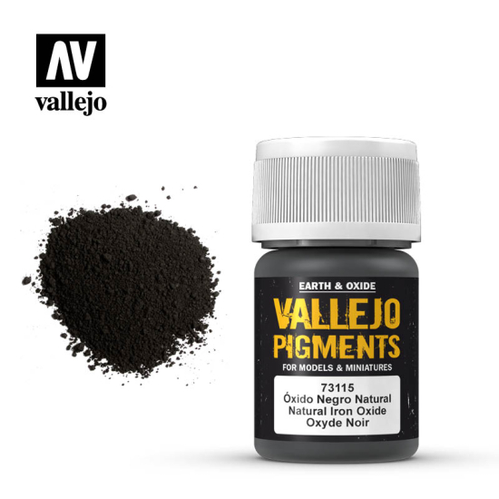 Vallejo Pigments 73.115 Natural Iron Oxide 35 ml