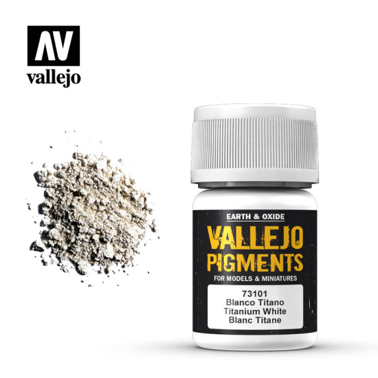 Vallejo Pigments 73.101 Titanium White 35 ml