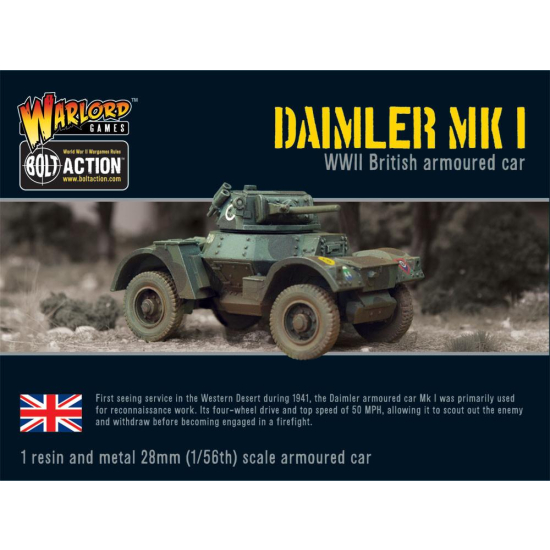 Daimler Armoured Car Mk 1 , WGB-BI-160
