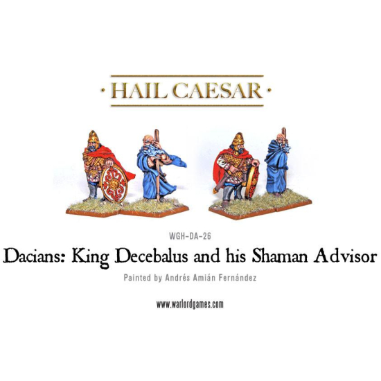 Dacians: King Decebalus and his Shaman Advisor , WG-CE-DAC-02