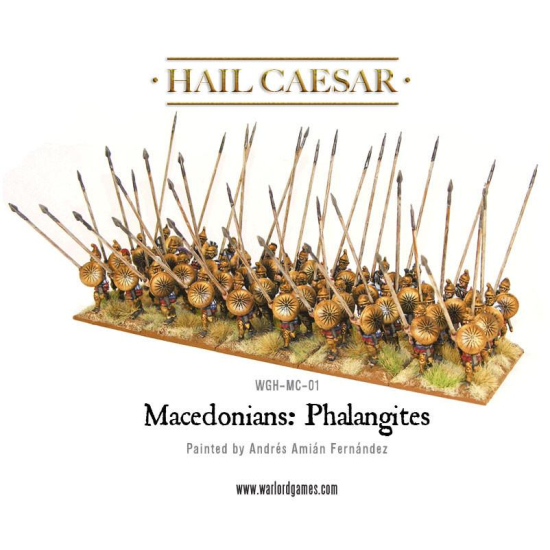 Macedonians: Phalangites plastic set - Macedończycy: zestaw plastikowy Phalangites , WGH-MC-01