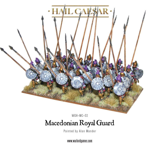 Macedonians: Royal Guard plastic boxed set - Macedończycy: Royal Guard plastikowy zestaw  , WGH-MC-02