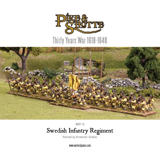 Swedish Infantry Regiment boxed set , WGP-13